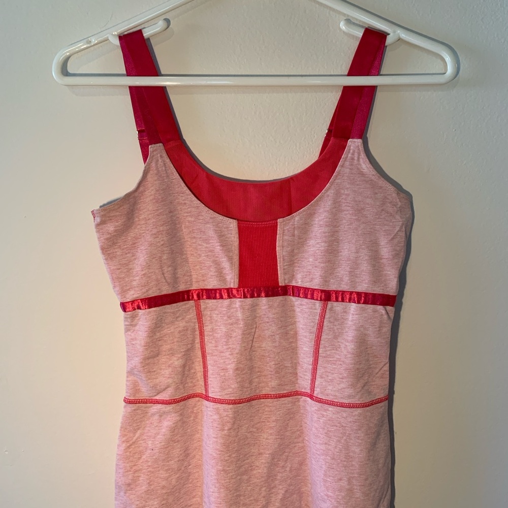 Lululemon Pink Yoga Tank Top